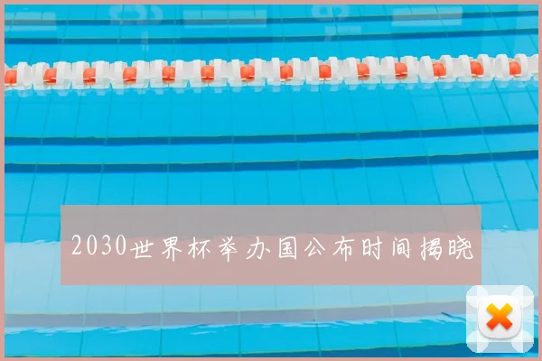 2030世界杯举办国公布时间揭晓