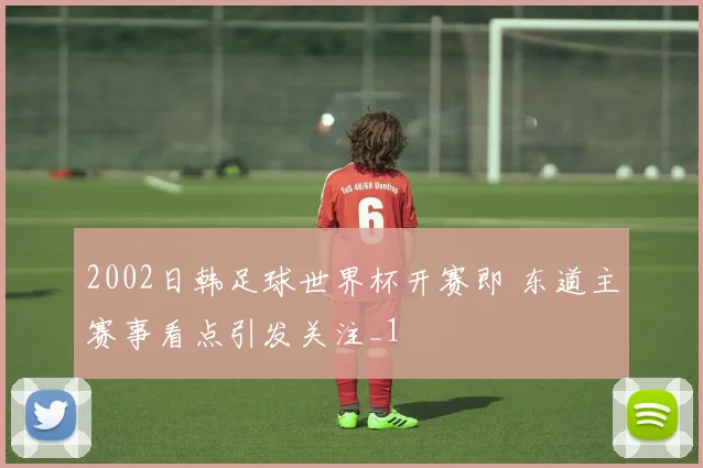 2002日韩足球世界杯开赛即 东道主赛事看点引发关注_1